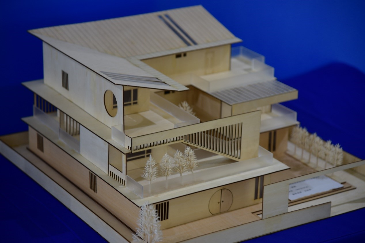 毕业生制作的精美建筑模型